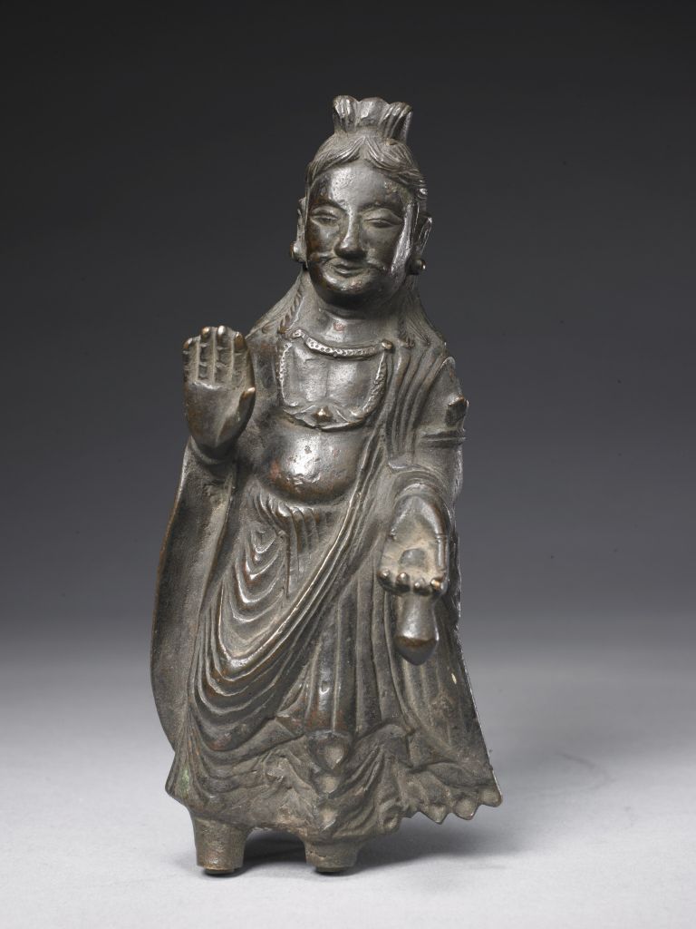 图片[1]-Bronze Avalokitesvara Statue-China Archive